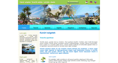 Desktop Screenshot of kanariszigetek.net